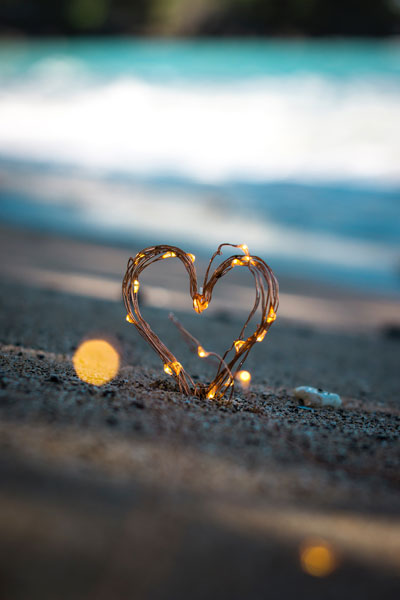 led herz strand